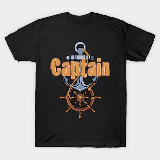 Captain T-Shirt by Diannas